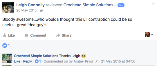 Crochead Endorsements